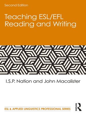 cover image of Teaching ESL/EFL Reading and Writing